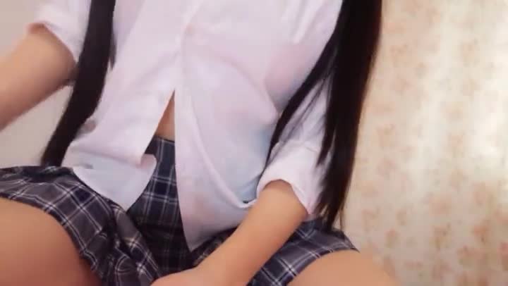 小萝莉170420 jk学生制服 黑膝袜sp视频1